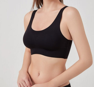 Lucy Soft Seamless Bra - Black