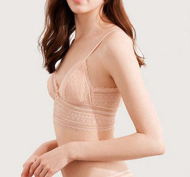 Nina Bralette senza ferretto - Beige